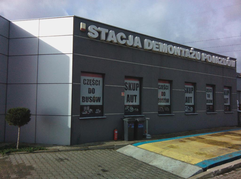 Budynek stacji demontażu pojazdów Rad-Mot